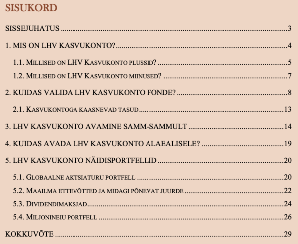E-raamat: “LHV Kasvukonto – kellele, miks ja kuidas avada?” - Image 2